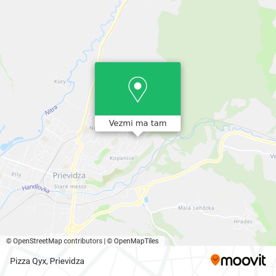 Pizza Qyx mapa