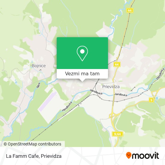 La Famm Cafe mapa