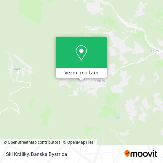 Ski Králiky mapa