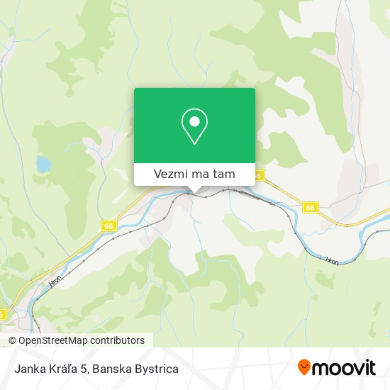 Janka Kráľa 5 mapa