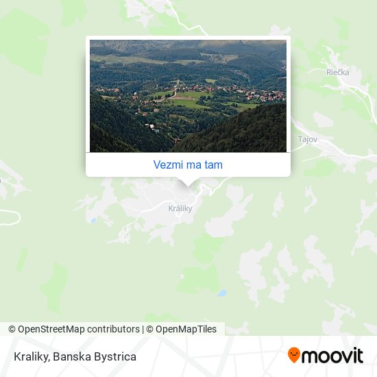 Kraliky mapa