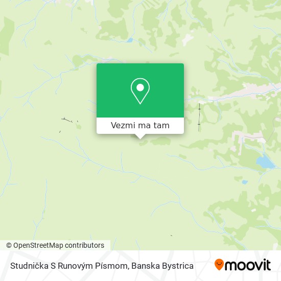 Studnička S Runovým Písmom mapa