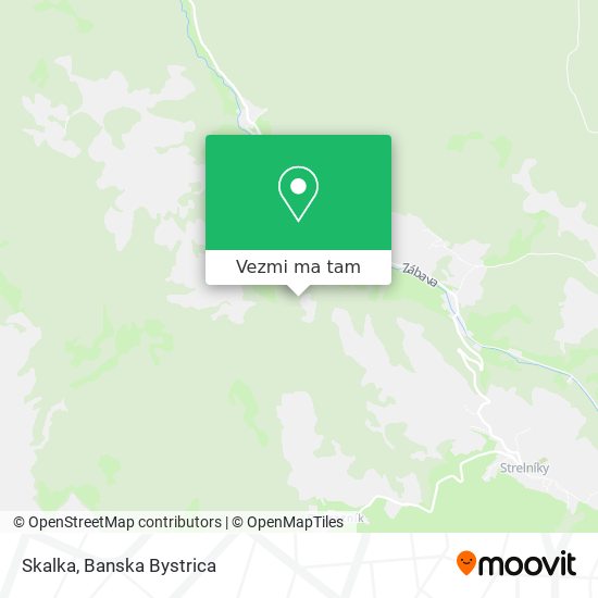 Skalka mapa