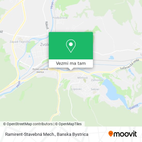 Ramirent-Stavebná Mech. mapa