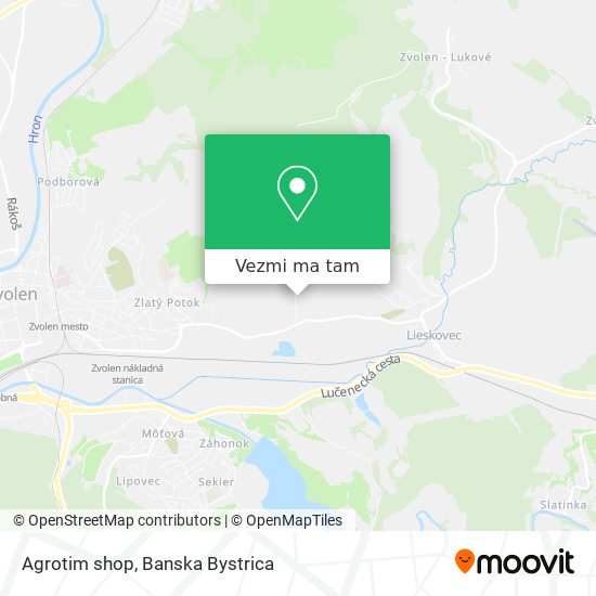 Agrotim shop mapa