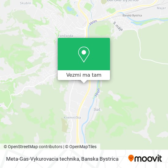 Meta-Gas-Vykurovacia technika mapa