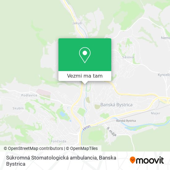 Súkromná Stomatologická ambulancia mapa