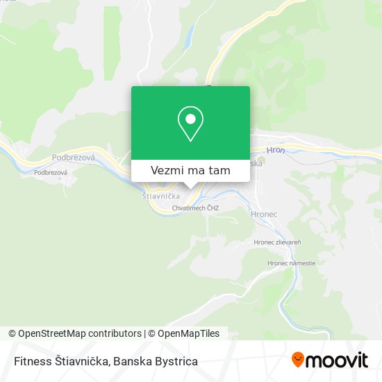 Fitness Štiavnička mapa