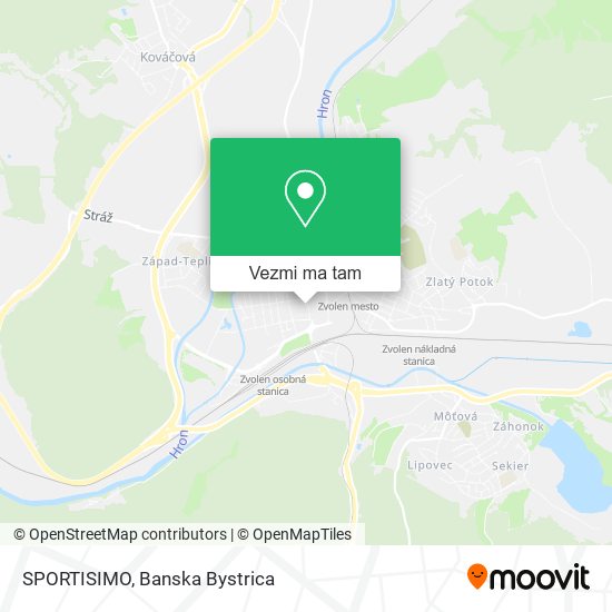 SPORTISIMO mapa