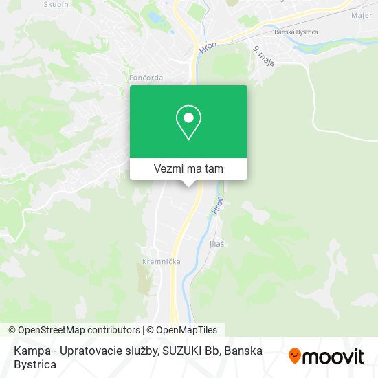 Kampa - Upratovacie služby, SUZUKI Bb mapa