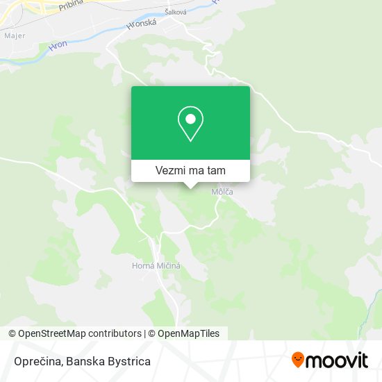 Oprečina mapa