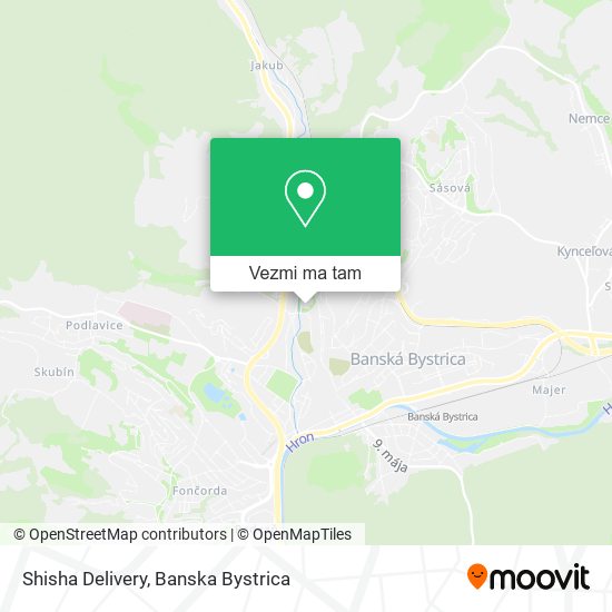 Shisha Delivery mapa