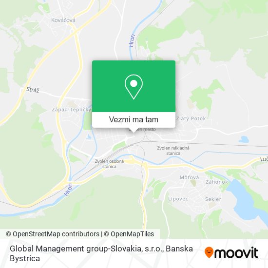 Global Management group-Slovakia, s.r.o. mapa