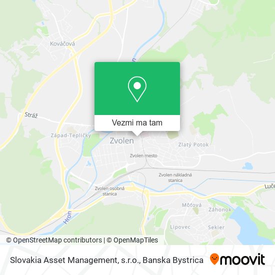 Slovakia Asset Management, s.r.o. mapa