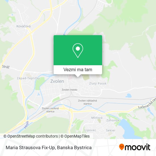 Maria Strausova Fix-Up mapa