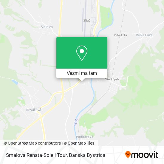 Smalova Renata-Soleil Tour mapa