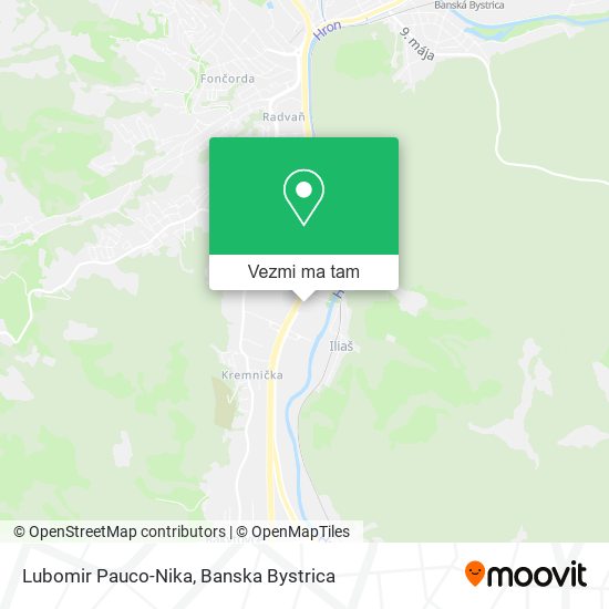 Lubomir Pauco-Nika mapa