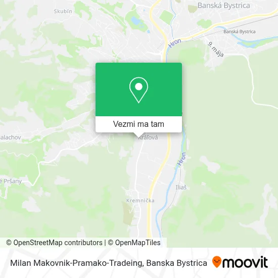 Milan Makovnik-Pramako-Tradeing mapa