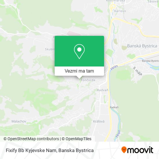 Fixify Bb Kyjevske Nam mapa