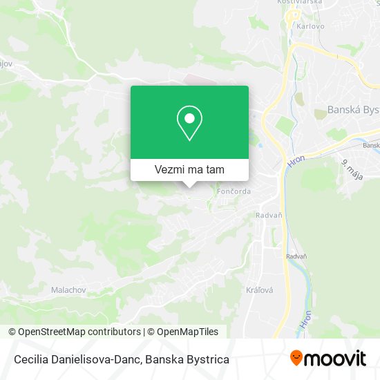 Cecilia Danielisova-Danc mapa