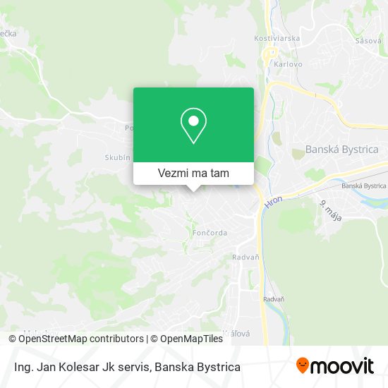 Ing. Jan Kolesar Jk servis mapa