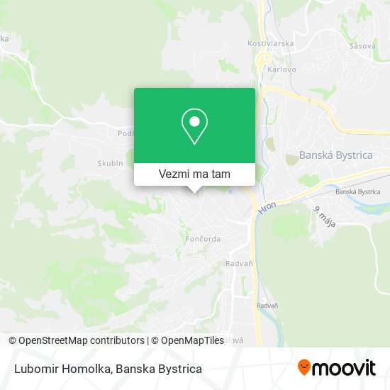 Lubomir Homolka mapa
