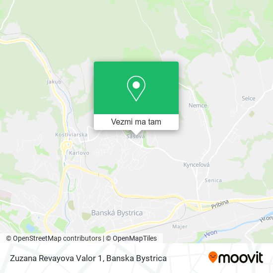 Zuzana Revayova Valor 1 mapa