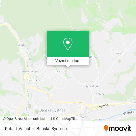 Robert Valastek mapa