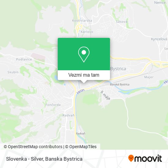 Slovenka - Silver mapa