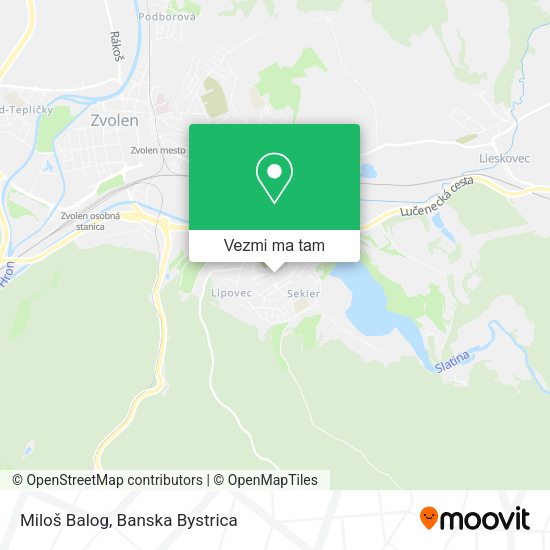 Miloš Balog mapa