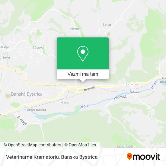 Veterinarne Krematoriu mapa