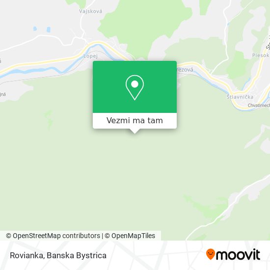 Rovianka mapa