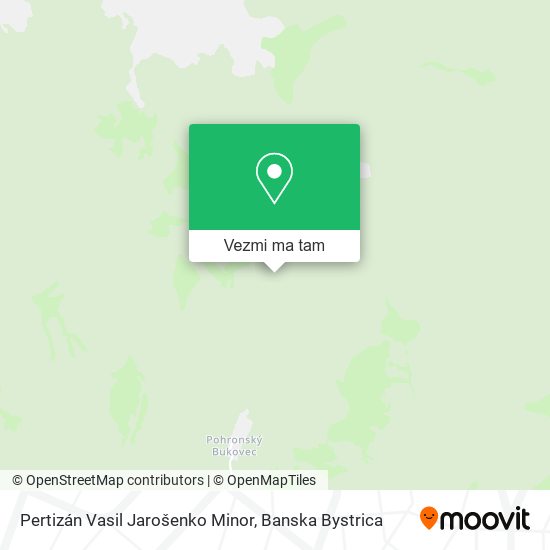 Pertizán Vasil Jarošenko Minor mapa