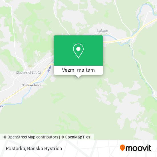 Roštárka mapa