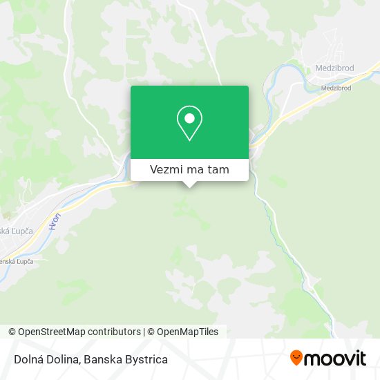 Dolná Dolina mapa