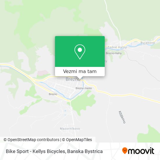 Bike Sport - Kellys Bicycles mapa