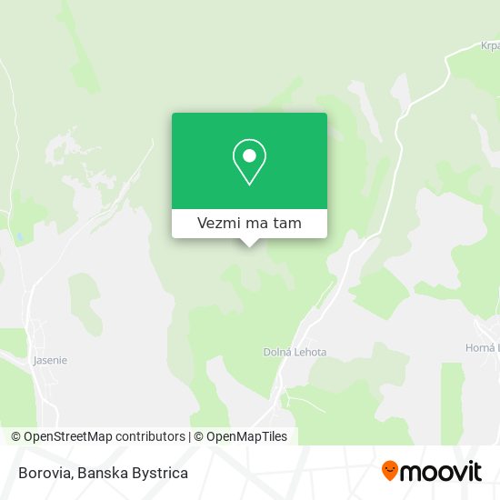 Borovia mapa