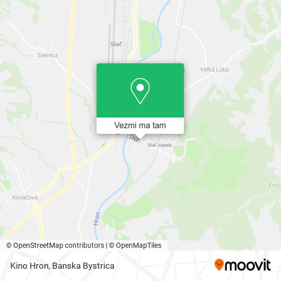 Kino Hron mapa