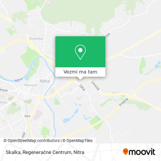 Skalka, Regeneračné Centrum mapa