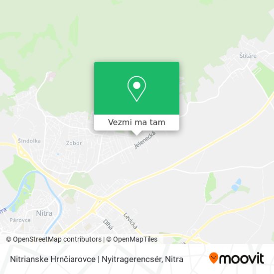 Nitrianske Hrnčiarovce | Nyitragerencsér mapa