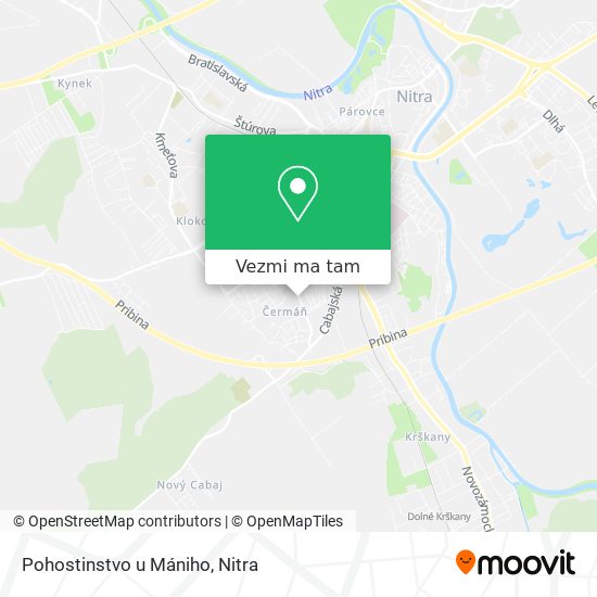 Pohostinstvo u Mániho mapa