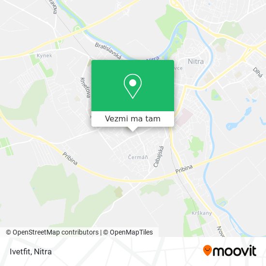 Ivetfit mapa