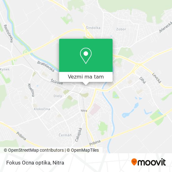 Fokus Ocna optika mapa