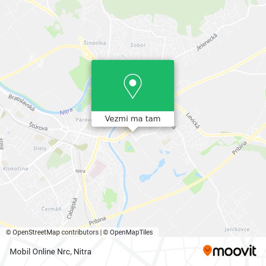 Mobil Online Nrc mapa