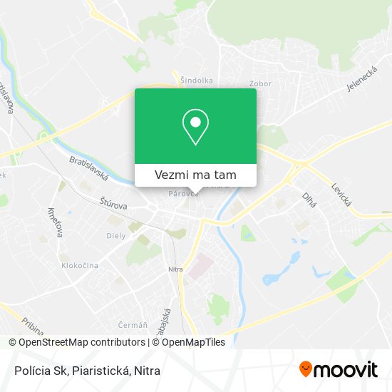 Polícia Sk, Piaristická mapa