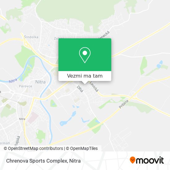 Chrenova Sports Complex mapa