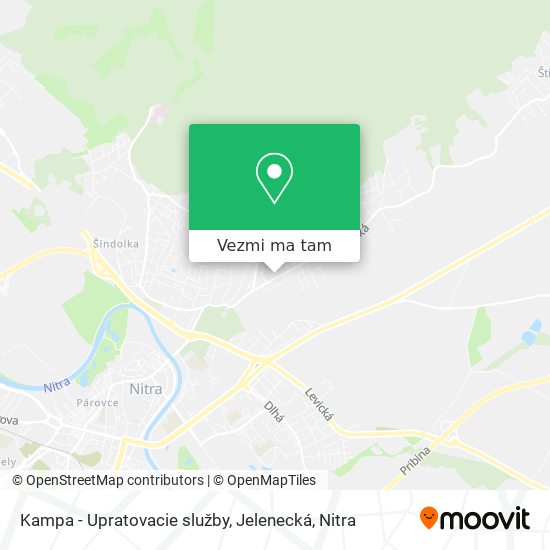 Kampa - Upratovacie služby, Jelenecká mapa