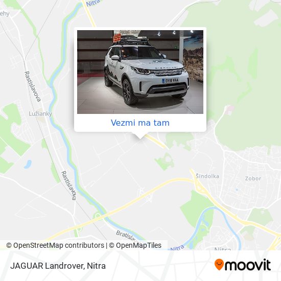 JAGUAR Landrover mapa