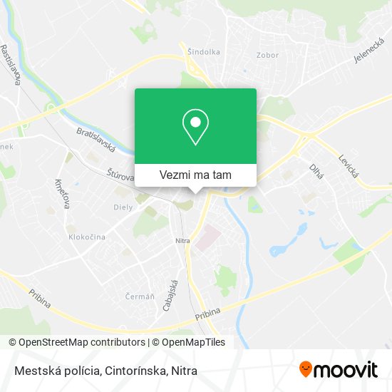 Mestská polícia, Cintorínska mapa