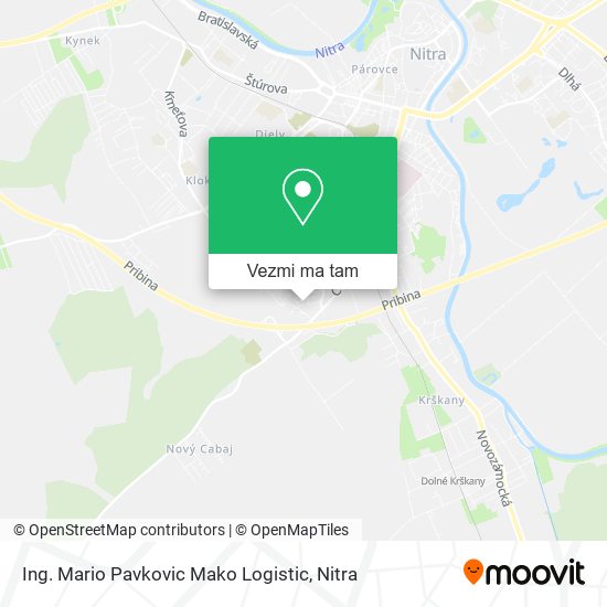 Ing. Mario Pavkovic Mako Logistic mapa